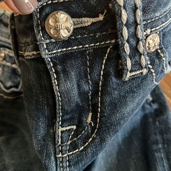 Miss Me Girls Jeans 10 Denim Capris - Picture 10 of 10